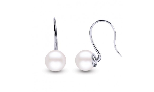 Imperial Pearl Sterling Silver Freshwater Pearl Earrings