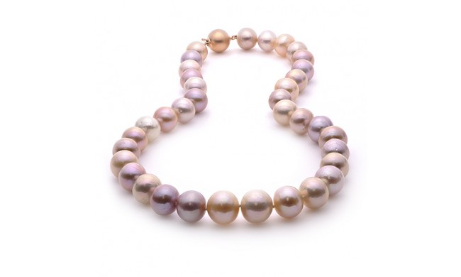 Imperial Pearl 14k Rose Gold Freshwater Pearl Necklace