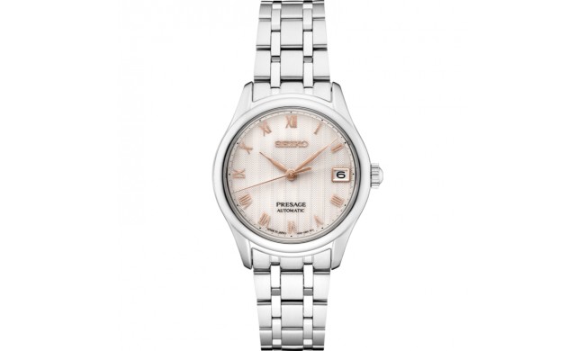 Seiko From the Presage Collection Stainless Steel 34.3mm Watch