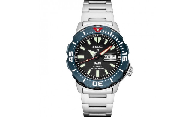 Seiko Prospex PADI Special Edition Automatic Diver Stainless Steel Watch