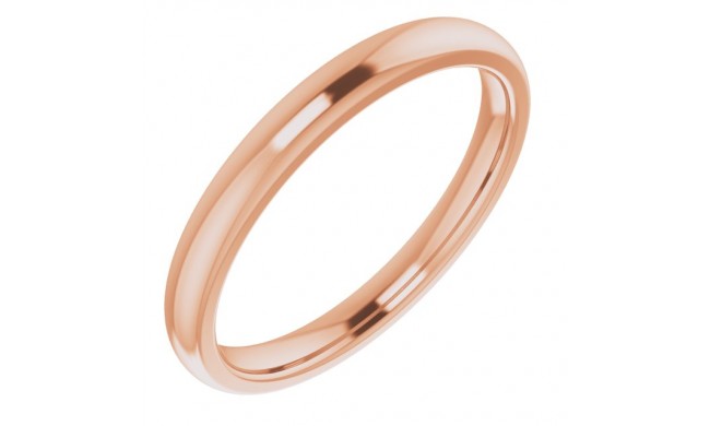 14K Rose Matching Band