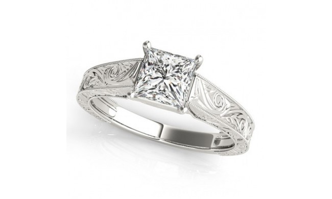 Overnight 18k White Gold 1/3ct Diamond Engagement Ring