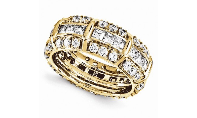 Quality Gold 14k Yellow Gold Diamond Eternity Band