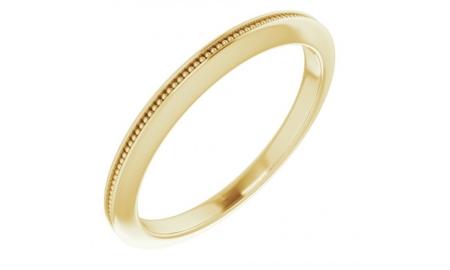 14K Yellow Matching Band