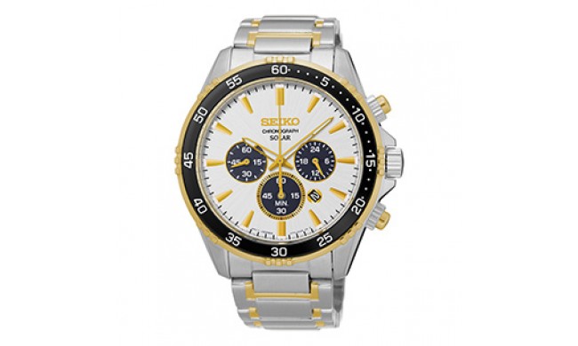 Seiko Core Solar Chronograph Men Watch
