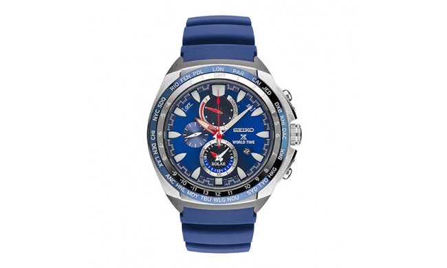 Seiko Propex Solar World Time Men's Watch