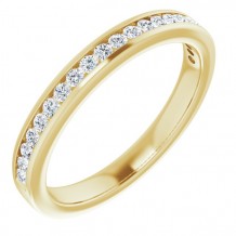 14K Yellow 3/4 CTW Diamond Anniversary Band