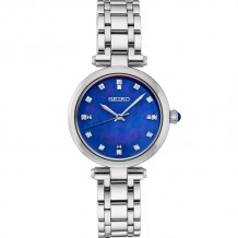 Seiko From the Diamond Collection Stainless Steel 30mm Watch