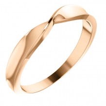 Stuller 14k Rose Gold Twisted Stackable Ring