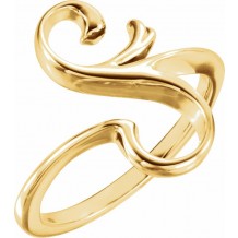 14K Yellow Freeform Ring