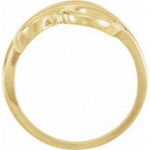 14K Yellow Freeform Ring