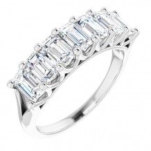 Platinum 2 1/2 CTW Diamond Anniversary Band