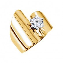 Stuller 14k Yellow Gold Semi-Mount Engagement Ring