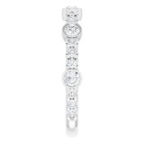 14K White 3/4 CTW Diamond Anniversary Band photo 4