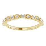 14K Yellow 1/5 CTW Diamond Anniversary Band photo 3