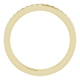 14K Yellow 3/4 CTW Diamond Anniversary Band photo 3