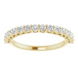 14K Yellow 1/3 CTW Diamond Anniversary Band photo 3