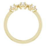 14K Yellow 3/8 CTW Diamond Anniversary Band photo 2