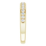 14K Yellow 1/3 CTW Diamond Anniversary Band photo 4