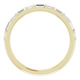 14K Yellow 1/2 CTW Diamond Anniversary Band photo 2