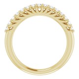 14K Yellow 1/3 CTW Diamond Anniversary Band photo 2