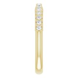 14K Yellow 1/3 CTW Diamond Anniversary Band photo 4