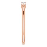 14K Rose 1/5 CTW Diamond Anniversary Band photo 4