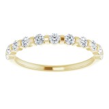 14K Yellow 1/2 CTW Diamond Anniversary Band photo 3