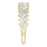 14K Yellow 9/10 CTW Diamond Anniversary Band photo 4