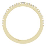 14K Yellow 1/2 CTW Diamond Anniversary Band photo 2