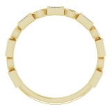 14K Yellow 1/4 CTW Diamond Anniversary Band photo 2