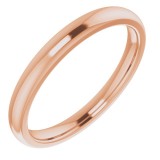 14K Rose Matching Band photo