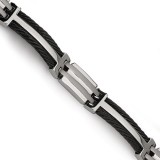 Chisel Titanium Black Plating 8.5in Bracelet photo