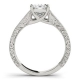 Overnight 18k White Gold 1/3ct Diamond Engagement Ring photo 2