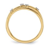 Quality Gold 14k Yellow Gold Diamond Fashion Ring photo 2