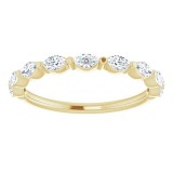 14K Yellow 1/2 CTW Diamond Anniversary Band photo 3