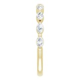 14K Yellow 1/2 CTW Diamond Anniversary Band photo 4