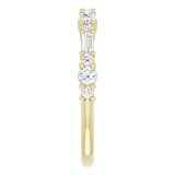 14K Yellow 3/8 CTW Diamond Anniversary Band photo 4