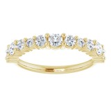 14K Yellow 3/4 CTW Diamond Anniversary Band photo 3