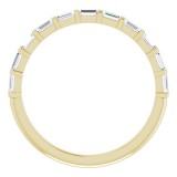 14K Yellow 1/5 CTW Diamond Anniversary Band photo 2