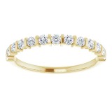 14K Yellow 3/8 CTW Diamond Anniversary Band photo 3