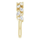 14K Yellow 5/8 CTW Diamond Anniversary Band photo 4