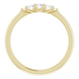 14K Yellow 1/5 CTW Diamond Anniversary Band photo 2