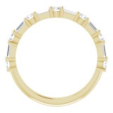 14K Yellow 1/3 CTW Diamond Anniversary Band photo 2