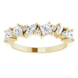 14K Yellow 7/8 CTW Diamond Anniversary Band photo 3